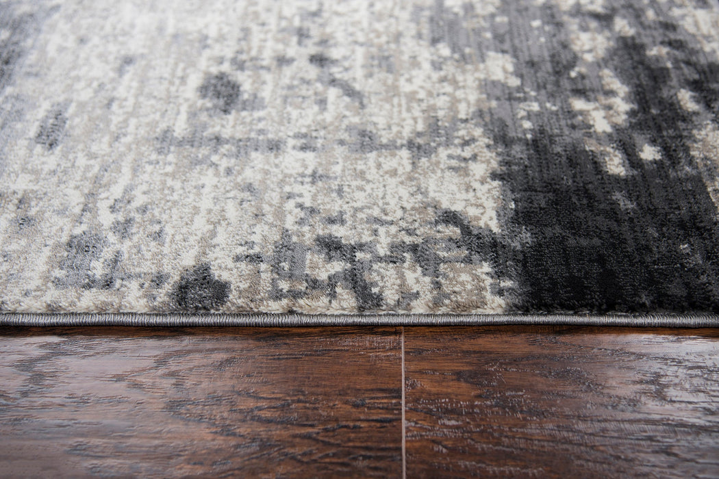 Rizzy Home Panache PN6990 Light Blue Abstack Area Rug