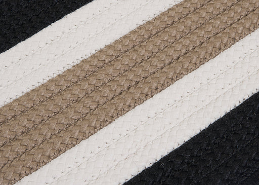 Colonial Mills Portico PO49 Sharp Black Indoor/Outdoor Area Rug