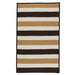 Colonial Mills Portico PO89 Espresso Indoor/Outdoor Area Rug