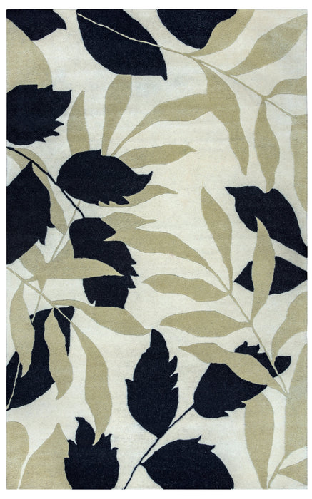 Rizzy Home Pandora PR0227 Ivory Floral Area Rug