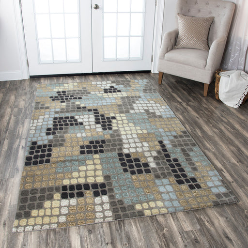 Rizzy Home Pandora PR2059 Multi-Colored Abstract Area Rug