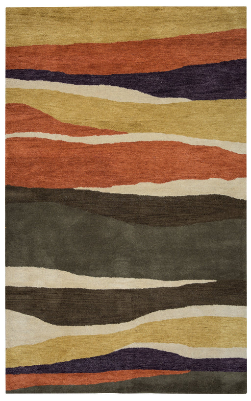 Rizzy Home Pandora PR8146 Multi-Colored Stripe Area Rug
