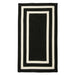Colonial Mills La Playa PY21 Black & White Indoor/Outdoor Area Rug