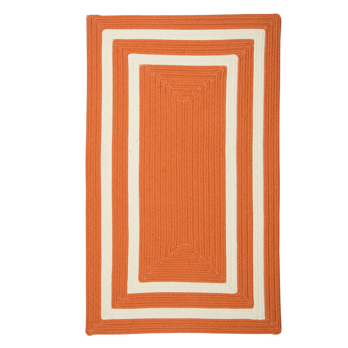 Colonial Mills La Playa PY41 Tangerine Indoor/Outdoor Area Rug