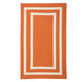Colonial Mills La Playa PY41 Tangerine Indoor/Outdoor Area Rug