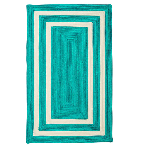 Colonial Mills La Playa PY51 Aqua Indoor/Outdoor Area Rug