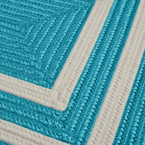 Colonial Mills La Playa PY51 Aqua Indoor/Outdoor Area Rug