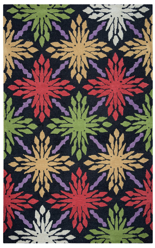 Rizzy Home Rockport RP8764 Multi-Colored Print Area Rug