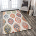 Rizzy Home Resonant RS774A Tan Medallion Area Rug