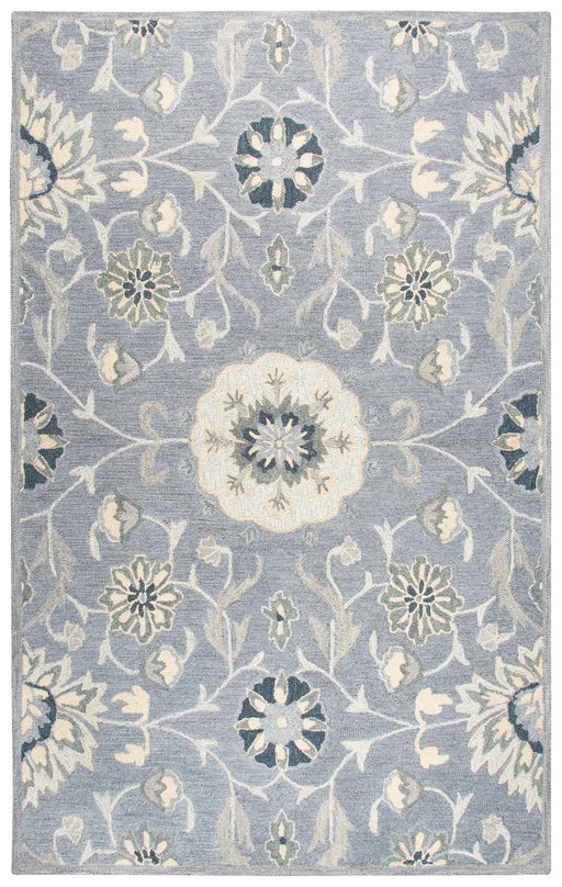 Rizzy Home Resonant RS915A Gray Floral Area Rug