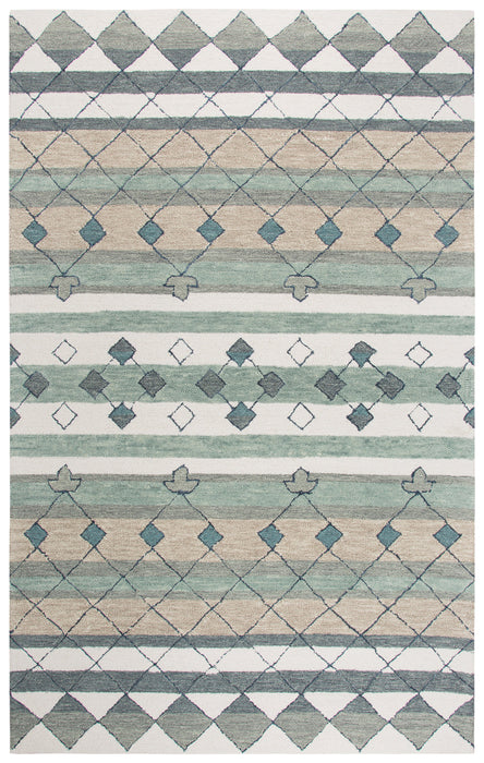 Rizzy Home Resonant RS925A Blue Tribal Motif Area Rug