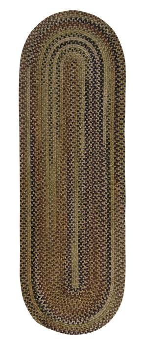 Colonial Mills Rustica RU60 Grecian Green Traditional Area Rug
