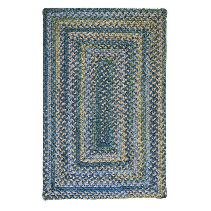 Colonial Mills Ridgevale RV50 Whipple Blue Traditional Area Rug