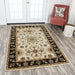 Rizzy Home Stafford SA981A Beige Motif Floral Area Rug