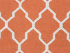 Rizzy Home Swing SG2102 Orange Trellis Area Rug