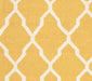 Rizzy Home Swing SG2417 Yellow/Gold Trellis Area Rug