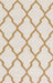 Rizzy Home Swing SG2961 Light Tan Trellis Area Rug
