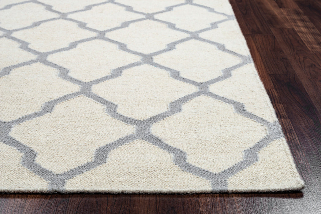 Rizzy Home Swing SG2963 Off White Trellis Area Rug