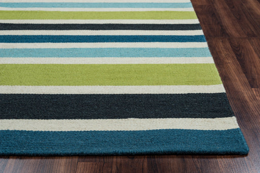 Rizzy Home Swing SG3043 Multi-Colored Stripes Area Rug
