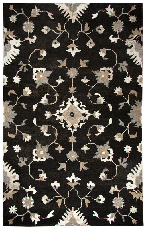 Rizzy Home Suffolk SK327A Brown Oriental/Floral Area Rug