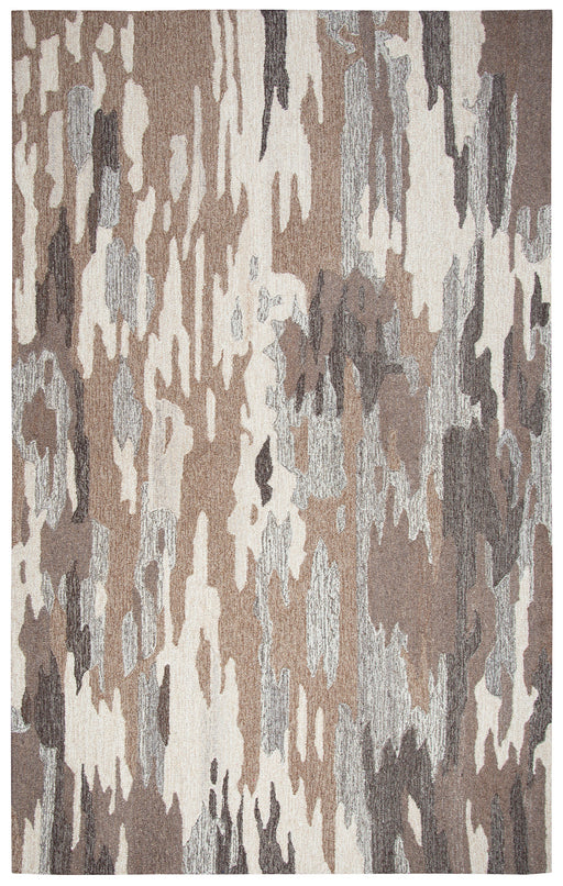 Rizzy Home Suffolk SK332A Brown Abstract Area Rug
