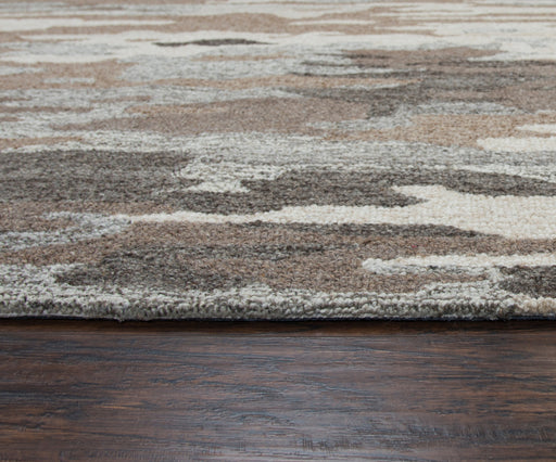 Rizzy Home Suffolk SK332A Brown Abstract Area Rug