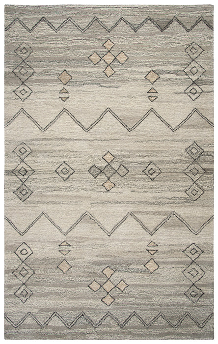 Rizzy Home Suffolk SK358A Gray Moroccan Area Rug