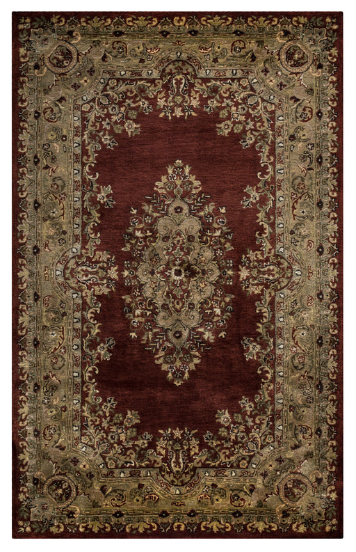 Rizzy Home Shine SN0350 Khaki Border Area Rug