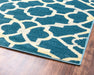Rizzy Home Sorrento SO4284 Navy Trellis Area Rug