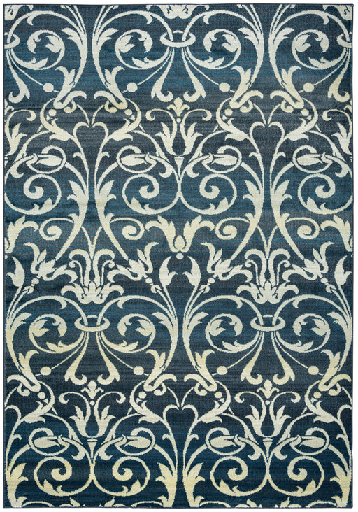 Rizzy Home Sorrento SO4322 Gray/Charcoal Trellis Area Rug