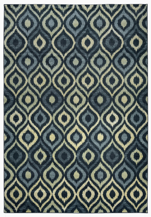 Rizzy Home Sorrento SO4394 Gray/Charcoal Pattern Area Rug