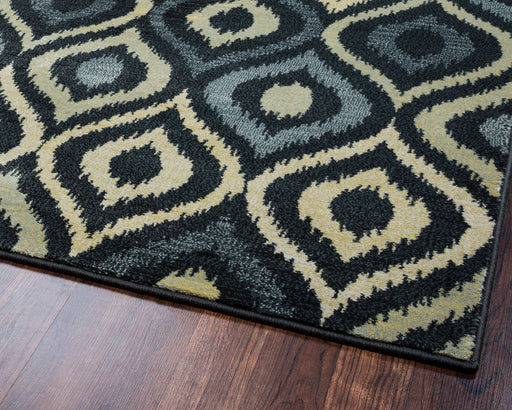 Rizzy Home Sorrento SO4394 Gray/Charcoal Pattern Area Rug