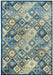 Rizzy Home Sorrento SO4448 Light Blue Patchwork Area Rug