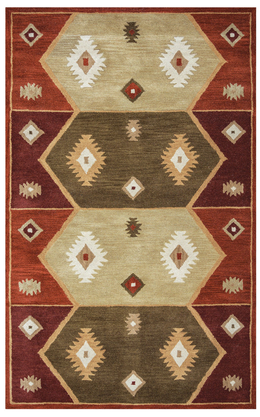 Rizzy Home Southwest SU1937 Multi-Colored Southwest/Tribal Area Rug