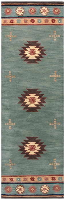 Rizzy Home Southwest SU2008 Gray/Blue Southwest/Tribal Area Rug