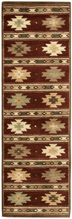 Rizzy Home Southwest SU2012 Burgundy Southwest/Tribal Area Rug