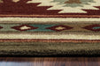 Rizzy Home Southwest SU2012 Burgundy Southwest/Tribal Area Rug