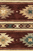 Rizzy Home Southwest SU2012 Burgundy Southwest/Tribal Area Rug