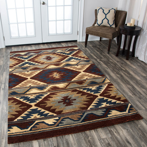 Rizzy Home Southwest SU2253 Multi-Colored Southwest/Tribal Area Rug