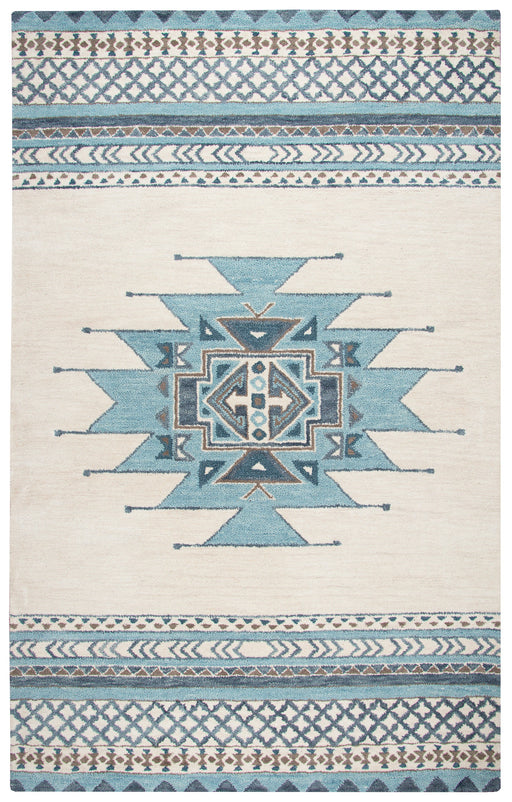 Rizzy Home Southwest SU567A Blue Southwest/Tribal Area Rug