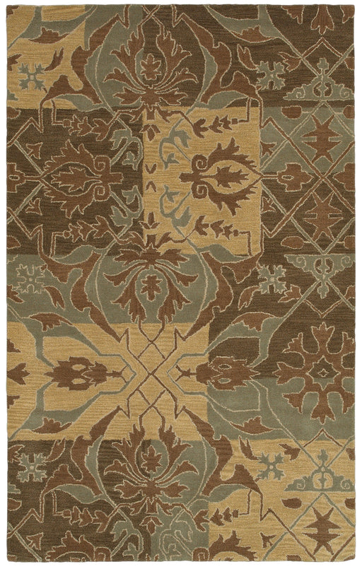 Rizzy Home Southwest SU8155 Multi-Colored Patchwork Area Rug