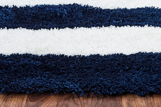 Rizzy Home Tabor Belle TB9549 Ivory Navy Area Rug