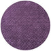 Rizzy Home Technique TC8267 Purple Solid Area Rug
