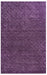 Rizzy Home Technique TC8267 Purple Solid Area Rug