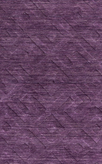 Rizzy Home Technique TC8267 Purple Solid Area Rug