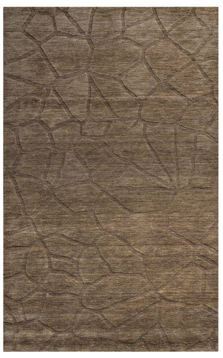 Rizzy Home Technique TC8269 Brown Solid Area Rug