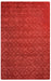 Rizzy Home Technique TC8289 Red Solid Area Rug