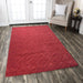 Rizzy Home Technique TC8289 Red Solid Area Rug
