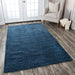 Rizzy Home Technique TC8576 Navy Solid Area Rug