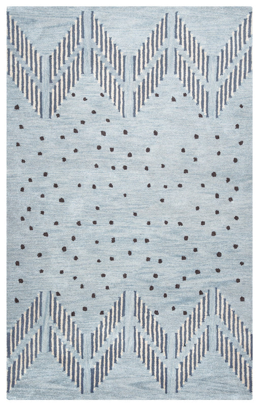 Rizzy Home Tumble Weed Loft TL9249 Light Blue Southwest/Tribal Area Rug